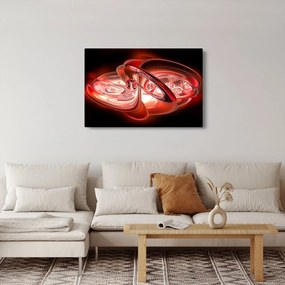 Tabloul - forme roșii (90x60 cm)