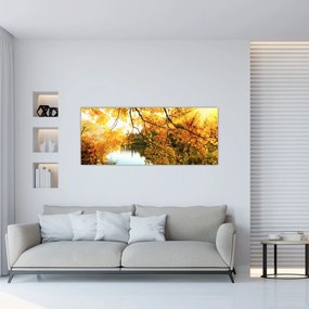 Tablou - Copac de toamnă (120x50 cm)