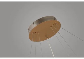 Lustră LED pe cablu BRIGHTON LED/55W/230V aurie Azzardo AZ4429