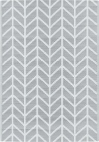 vidaXL Covor de exterior, ARAKIL gri, 140x200 cm, PP