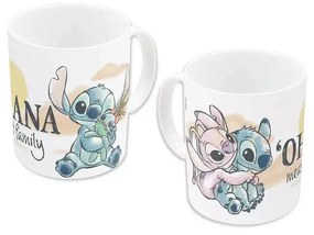 Disney Lilo și Stitch Family cană de porțelan 325 ml (11 oz) în cutie de cadou