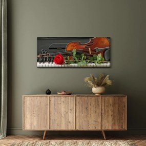 Tablou- Amintire de muzicean (120x50 cm)