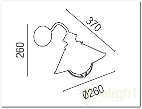 Aplica exterior clasic IP33 Nautica 71110