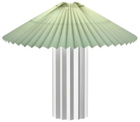 Veioză argintie-verde salvie cu intensitate reglabilă cu abajur textil (înălțime 36 cm) Taite – Blomus