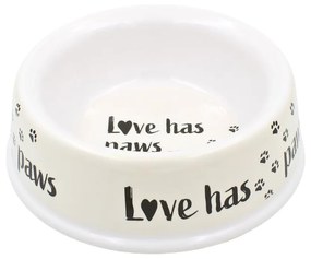 Bol melamină pentru câini 1,5L Love has paws