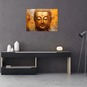 Tablou - Buddha, pictură în ulei (70x50 cm)