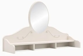 Coiffeuse cu 3 compartimente alb Sweet