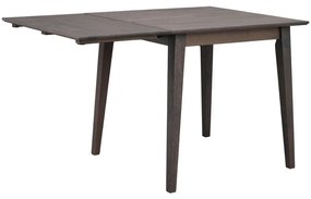 Masă de dining extensibilă din lemn masiv de stejar 80x80 cm Filippa - Rowico