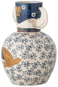 Vază din gresie pictată manual (înălțime 23,5 cm) Hezha – Bloomingville