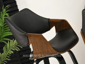 Scaun Rolf H (nuc închis + negru). 1110736