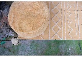 Taburet galben ocru Chill Honey – Lorena Canals