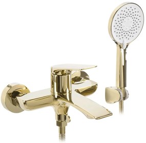 Rea Avalon baterie cada-dus perete auriu REA-B1129