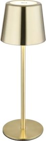 Globo 58482M-LED Lampă de birou VANCOUVER, reglabilă prin atingere și reîncărcabilă, 2W/3,7V 2200 mAh, auriu