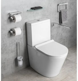 Suport de hârtie igienică Gedy PIRENEI crom lucios