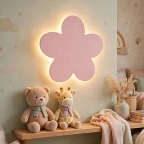 SENTOP | Lampă de perete pentru copii cu formă de floare, lumină de noapte LED | KVID