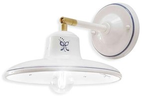 Aplica de perete clasica realizata manual din ceramica COMO