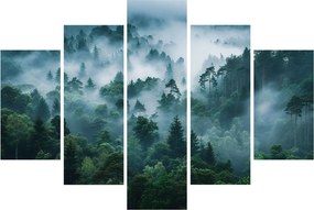 Tablou - Pădure în Ceață (150x105 cm)