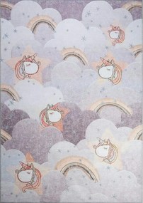 Covor MINOR CHENILLE, 75x150 cm, forma dreptunghiulara, poliester, mul