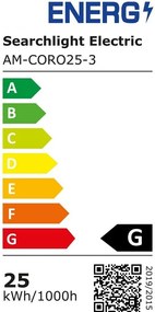 Plafoniera LED baie IP44 Corona 25w 3000k