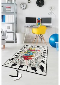 Covor antiderapant pentru copii Conceptum Hypnose Music, 100 x 160 cm