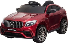 Masinuta Electrica cu acumulator pentru copii NOVOKIDS™ Mercedes AMG GLC 63 , Roti din Cauciuc EVA, 3-8 ani , usi cu deschidere , Baterie12V, 2