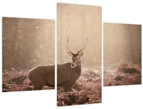 Tablou - Cerb în pădure (90x60 cm)