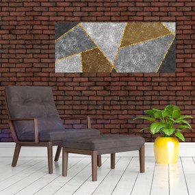 Tablou - Imitarea materialelor (120x50 cm)
