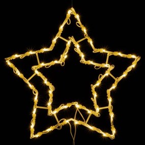 Decorațiuni de Crăciun cu LED-uri pentru ferestre - STAR - 4