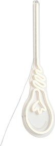 Lampă de perete neon alb cald, inclusiv LED - Bec