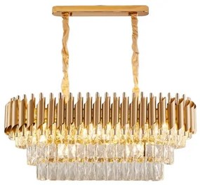 Candelabru Cristal, Raven 80-30 cm Gold
