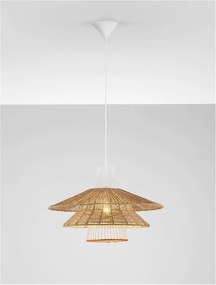Lustra suspendata design decorativ, KAO, D 50cm