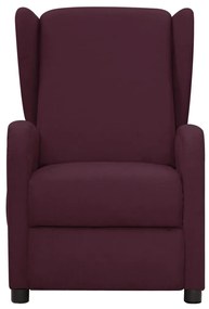 342320 vidaXL Fotoliu de masaj, violet, material textil