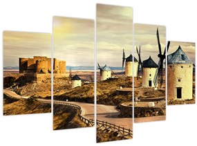 Tablou - Morile de vânt (150x105 cm)