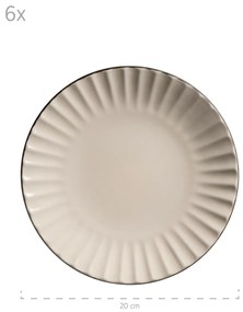 Serviciu de masă Mäser OSITA WHITE, 18 piese