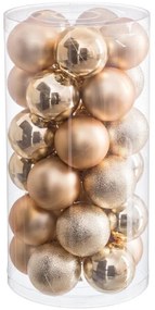 Globuri de Crăciun 30 buc. ø 6 cm – Casa Selección