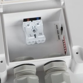 Plafonieră LED de exterior cu senzor Kanlux 38775 BENO 12/18W/230V 3000/3500/4000K IP65 alb