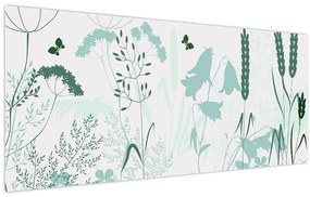 Tablou - Vector pajiște (120x50 cm)