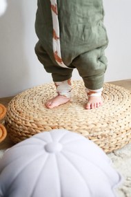 Sac de dormit cu picioare, in cu umplutura 2-2.5 Tog, tot parcusul anului, Forest Green, 74 80, 1-2 ani
