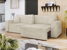 Canapea extensibilă Stosono (crem) (cu sp. depozitare). 1105622