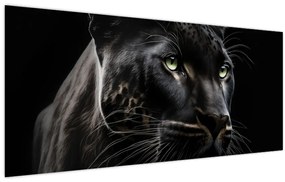 Tablou - Pantera Neagră (120x50 cm)