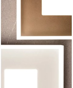 Redo 01-1998 - Plafonieră LED dimabilă MAYA LED/42W/230V 42,5x42,5 cm, aurie