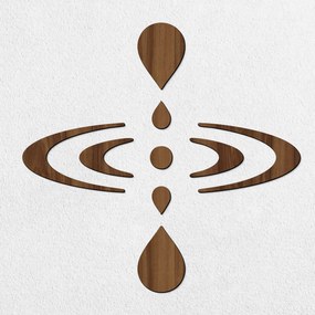 DUBLEZ | Autocolant din lemn - Simbol Mindfulness