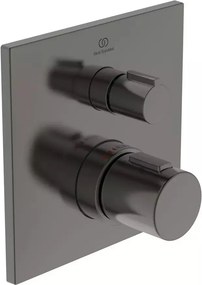 Baterie dus incastrata Ideal Standard Ceratherm C100 gri Magnetic Grey fara corp ingropat