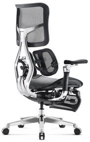 Scaun de birou ergonomic BRAVE V-Kinetic: negru