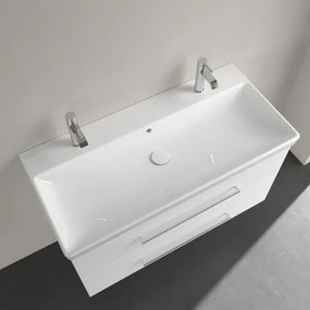 Villeroy & Boch 4156A401 - Lavoar suspendat AVENTO 100 x 47 cm din ceramică, alb
