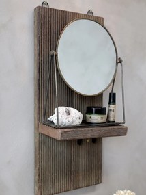 Raft din lemn, cu aspect vintage, Grimaud - Old