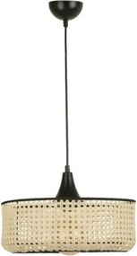 Lustra stil industrial lemn-metal,seria lx, homs,40008