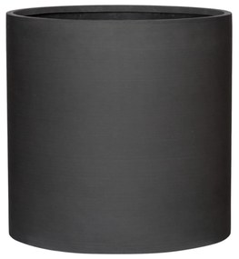 Květináč Max, barva volcano černá, více velikostí - PotteryPots mărimea: M - înălțime 42,5 cm, diametru 42,5 cm