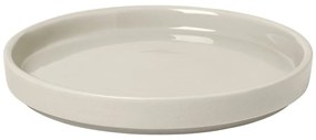 Farfurioară din ceramică Blomus Pilar, ø 14 cm, alb