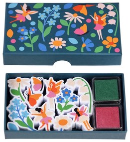 Mini set de ștampile Fairies in the Garden - Rex London